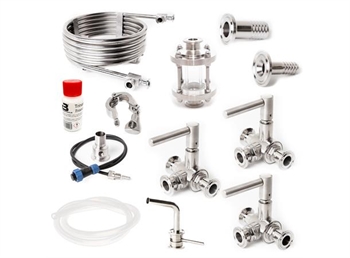 Brewtools 4-valve Counterflow Chiller Kit
